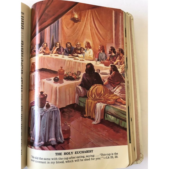 The Holy Bible New American White Saint Joseph Edition Bible - Picture 6 of 7